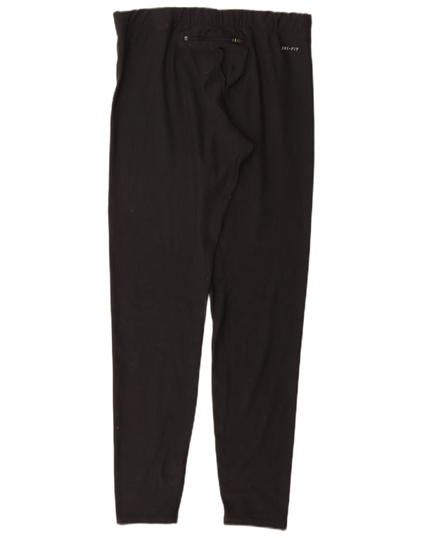 Damskie legginsy NIKE Dri Fit Graphic UK 12, średnie czarne