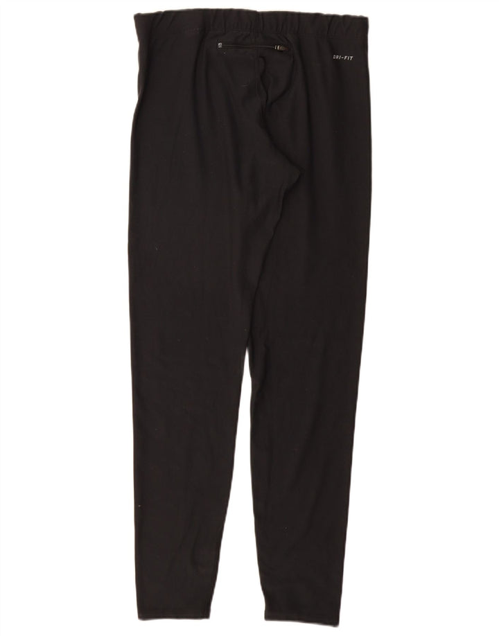 Damskie legginsy NIKE Dri Fit Graphic UK 12, średnie czarne