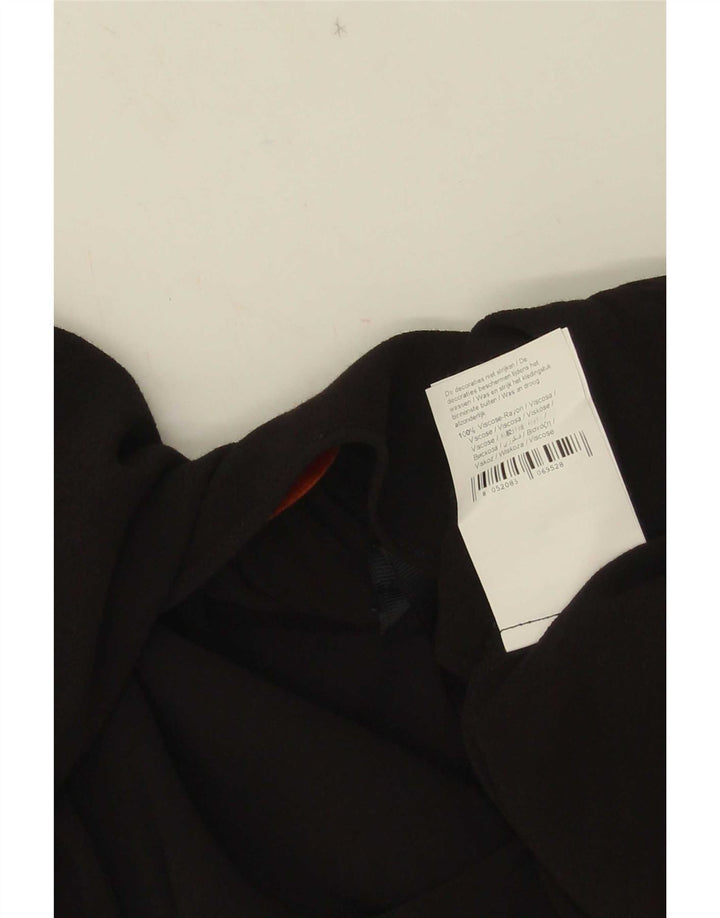 Damski top z odkrytymi ramionami Trussardi IT 48 XL, czarna wiskoza