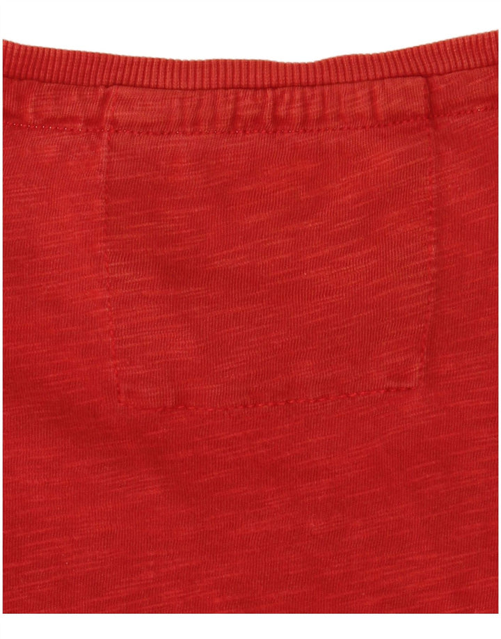 Męski top z długim rękawem Napapijri Heritage, 3XL, czerwony