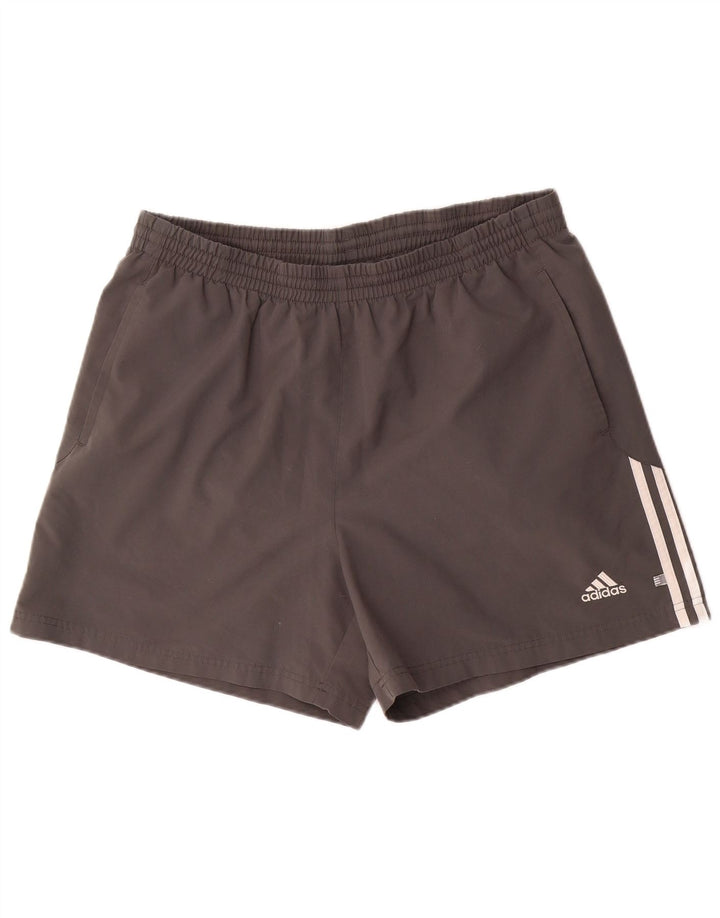 Męskie spodenki sportowe ADIDAS XL, szary poliester