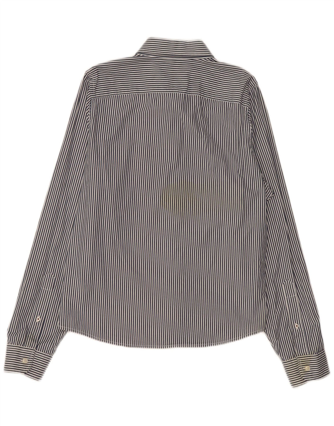 Koszula męska Hollister XL, bawełniana, granatowa w prążki