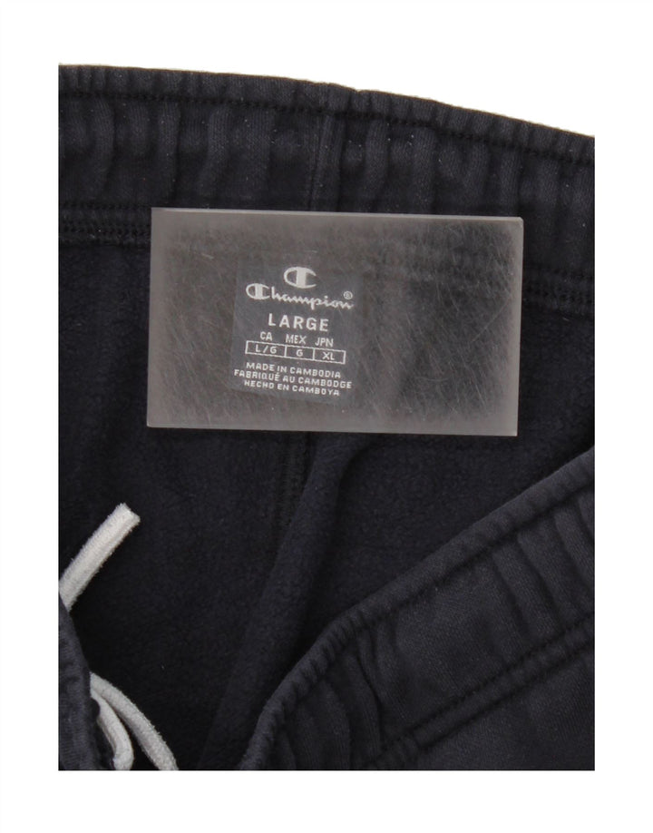 CHAMPION Mens Tracksuit Trousers Joggers Large Navy Blue Vintage Champion and Second-Hand Champion from Messina Hembry 