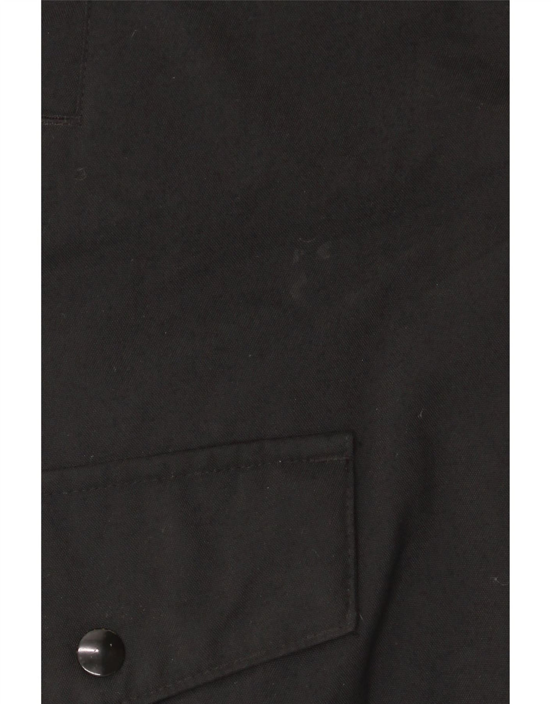 Adidas Męska kurtka parka z kapturem UK 36 Mały czarny nylon