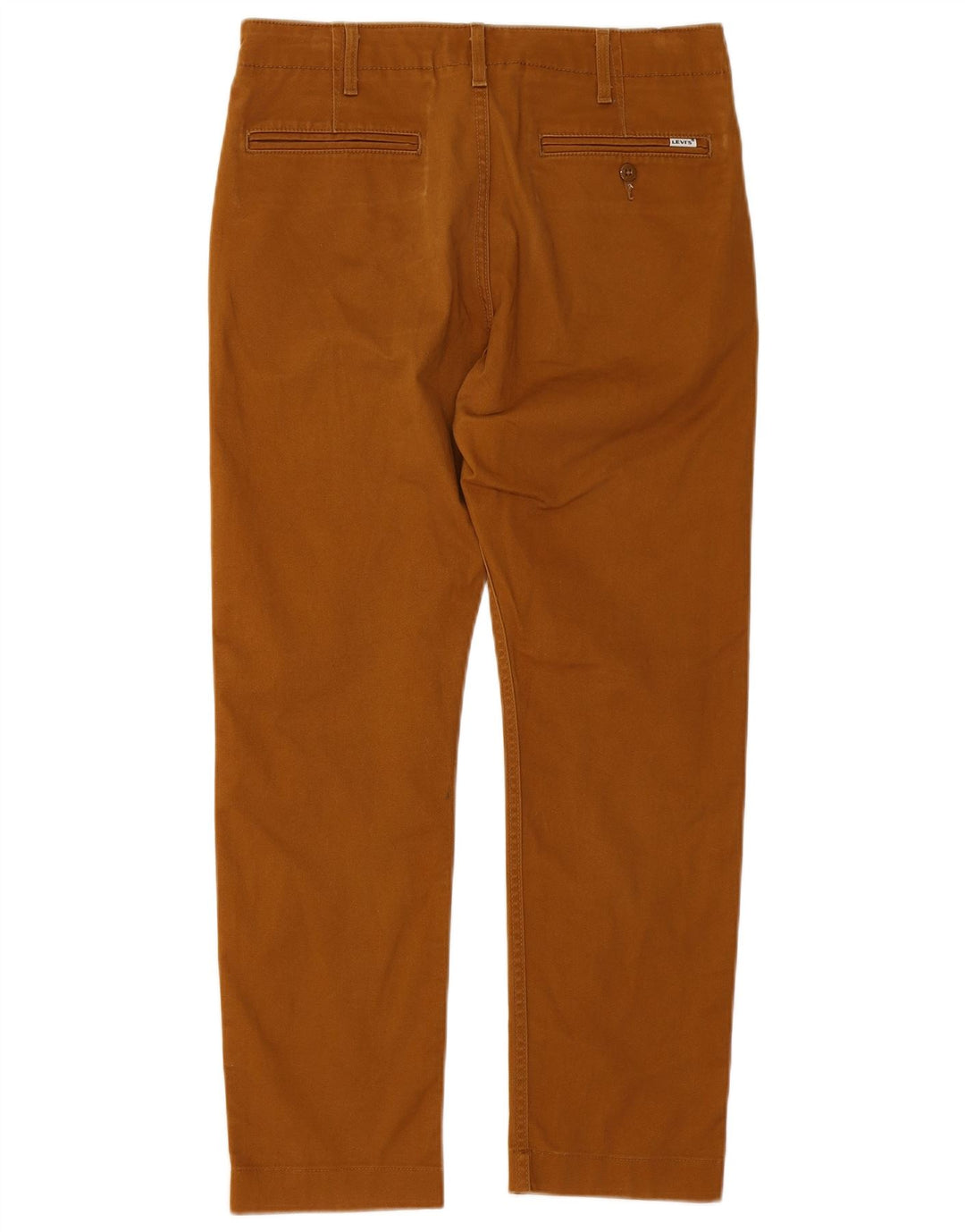 Męskie proste spodnie chino Levi's W30 L26 brązowe