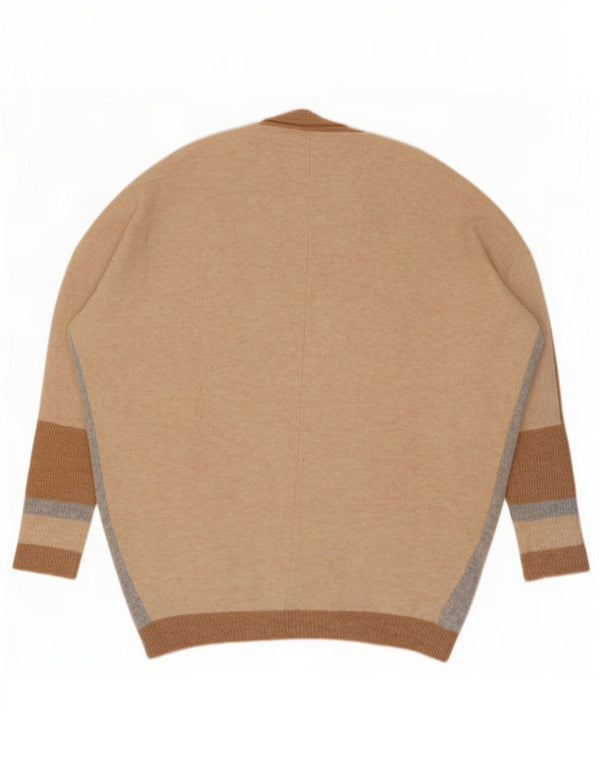 Marks & Spencer Damski sweter oversize UK 10 Small Beige