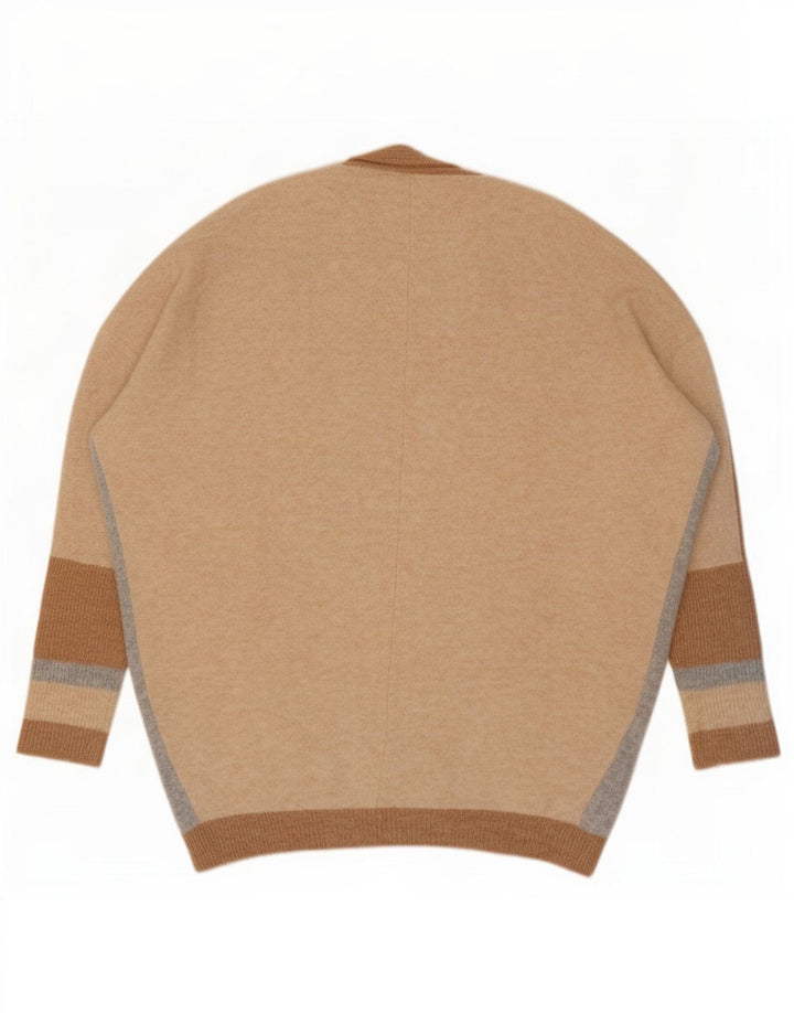 Marks & Spencer Damski sweter oversize UK 10 Small Beige