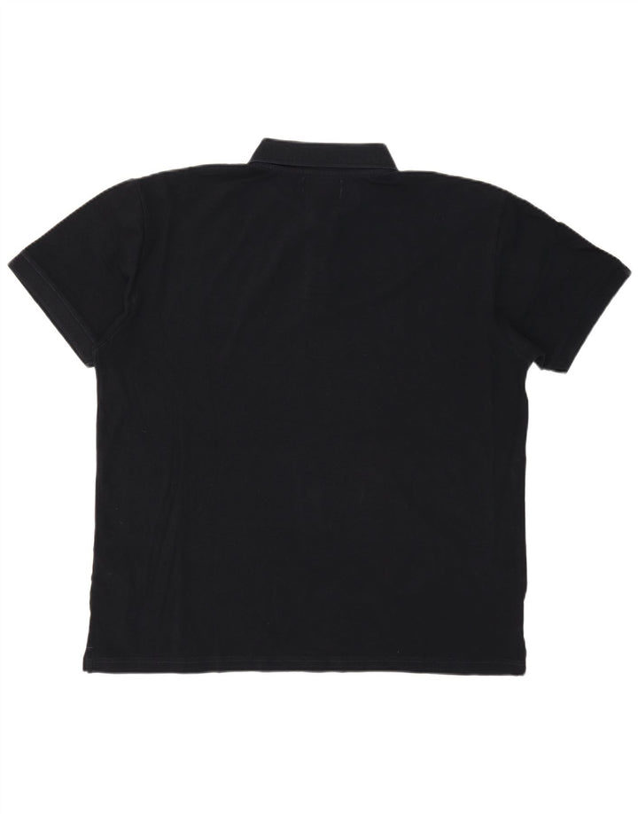 Męska koszulka polo Marlboro Classics 2XL, czarna, bawełniana
