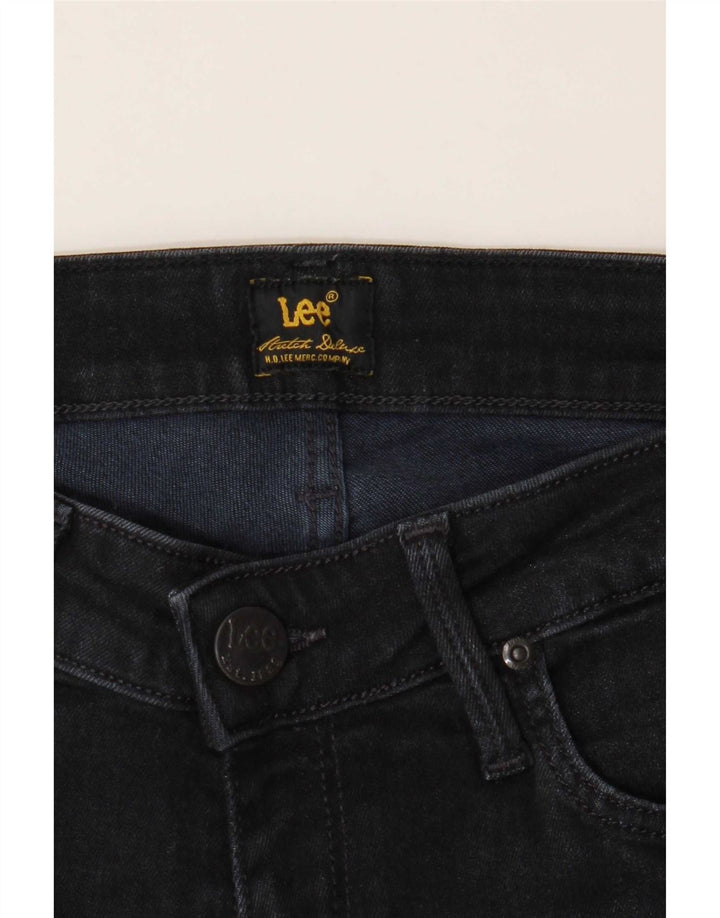 Damskie jeansy Lee Skinny W28 L32 granatowe
