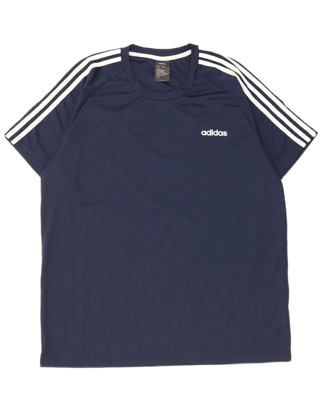 Adidas Męski T-shirt Climalite Top XL Granatowy Poliester