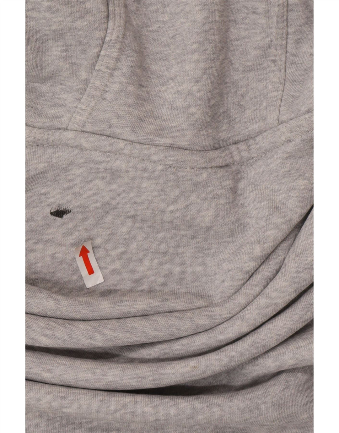 Męska bluza z kapturem Nike, średnia, szara, bawełniana nakrapiana