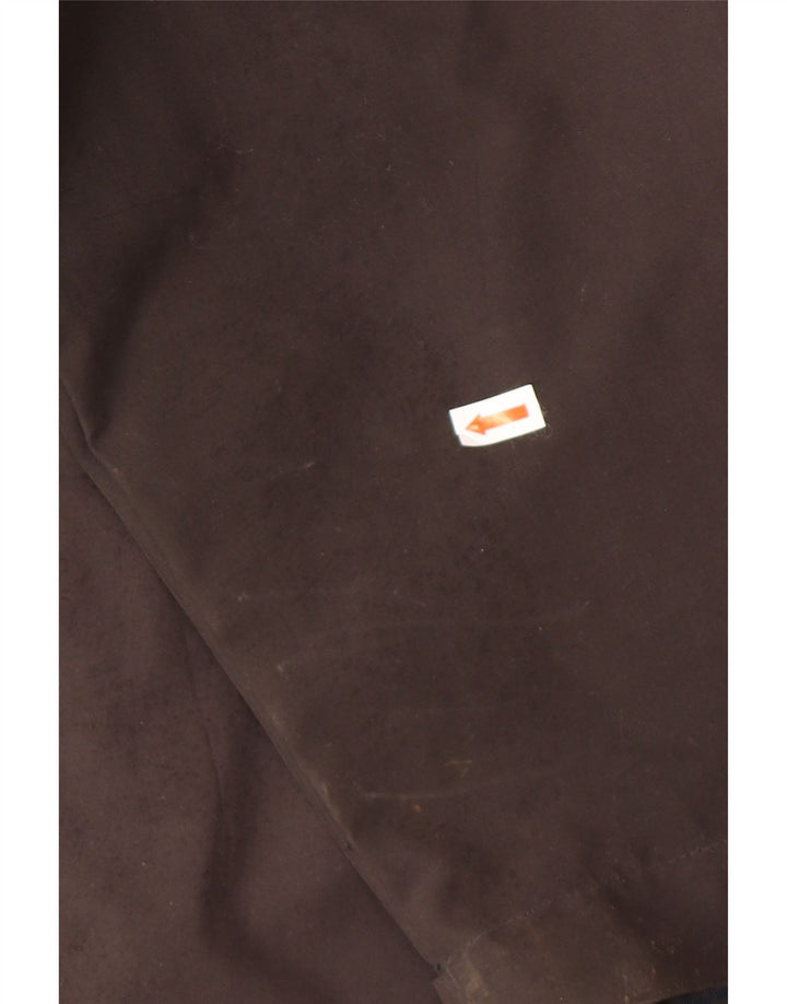 Męska kurtka przeciwdeszczowa z kapturem JACK WOLFSKIN UK 48 2XL Czarny poliester