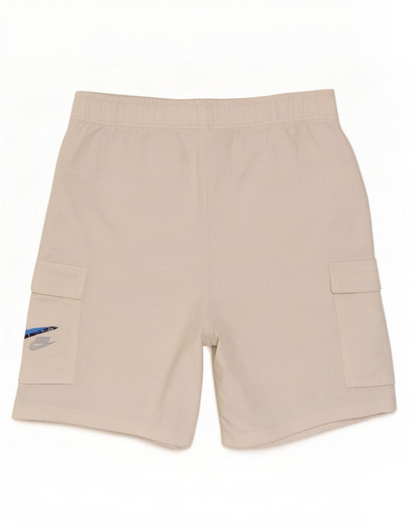 Męskie spodenki sportowe Nike Cargo, duże, białe, bawełniane