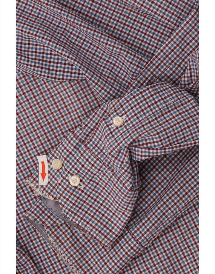 Koszula męska Massimo Dutti w dużą niebieską kratkę