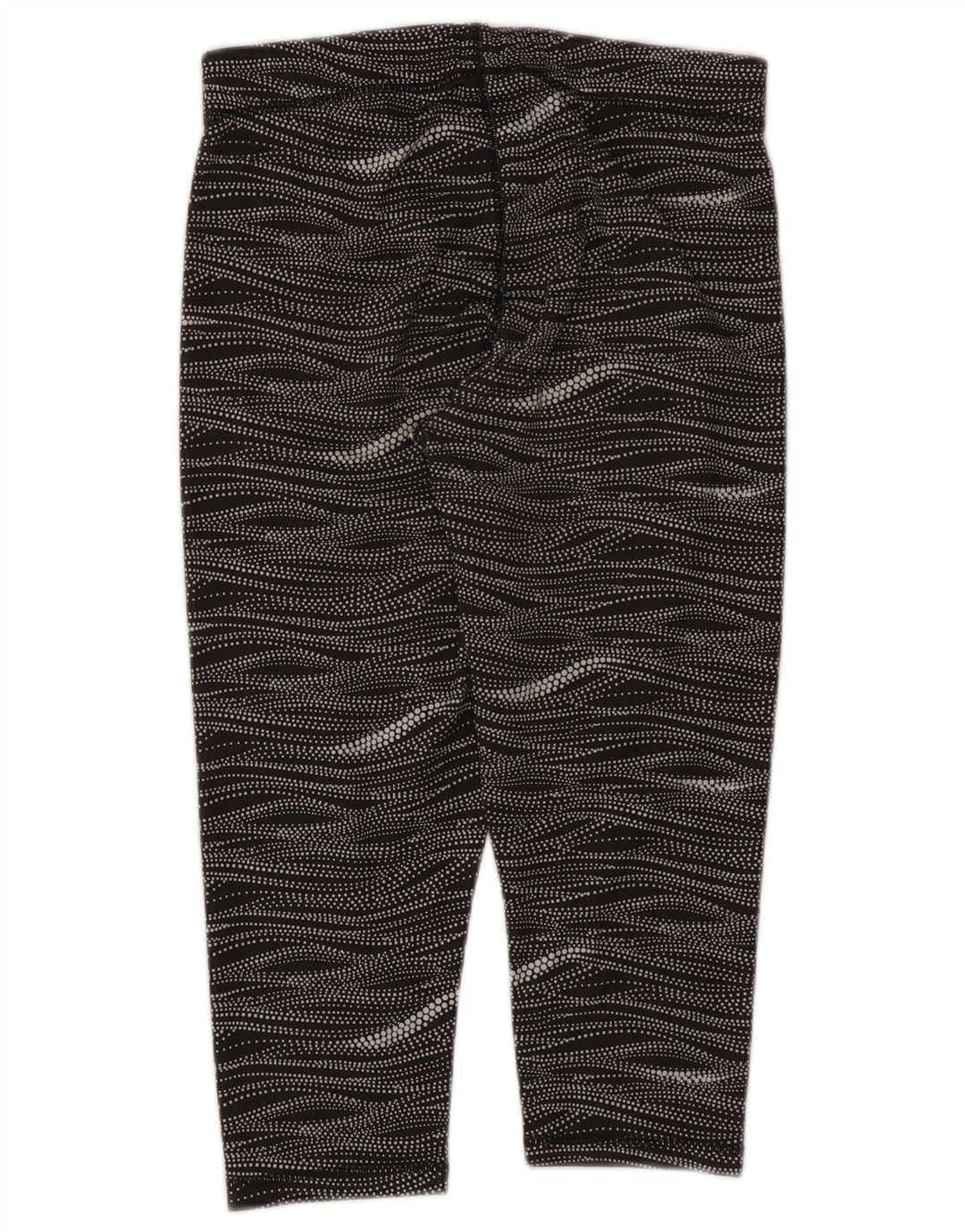 Damskie legginsy Capri Puma UK 14, poliester w średnie czarne paski