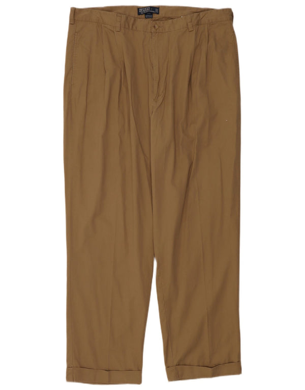 Męskie spodnie Chino Polo Ralph Lauren Hammond Pant Pegged W42 L32 Khaki