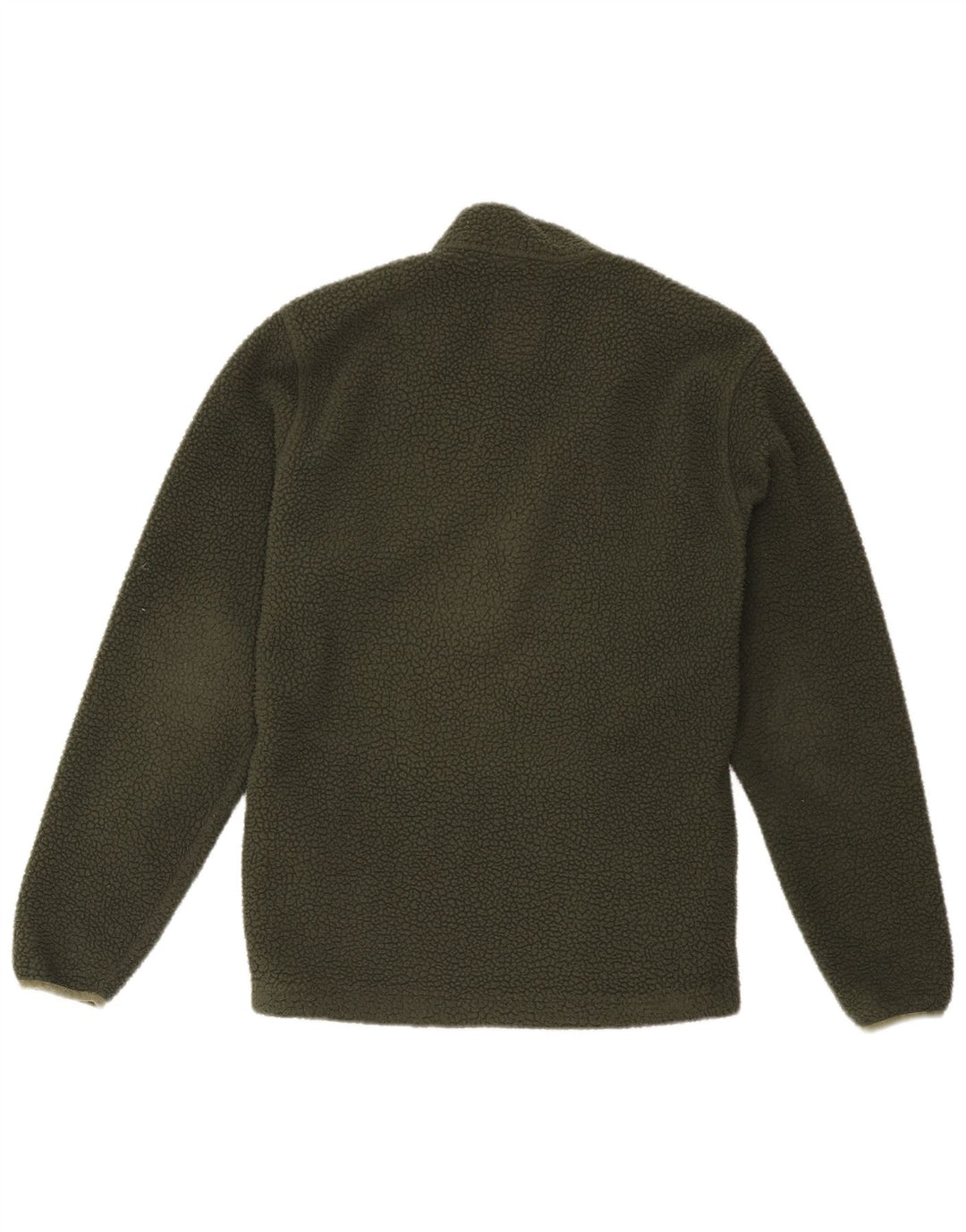Męski sweter polarowy Timberland z zamkiem błyskawicznym, mały, zielony poliester