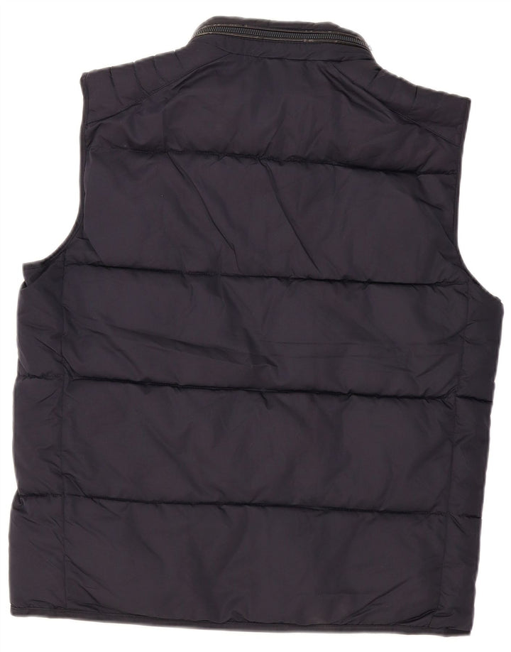 Męska wyściełana kamizelka Zara UK 42 XL, granatowa, poliester
