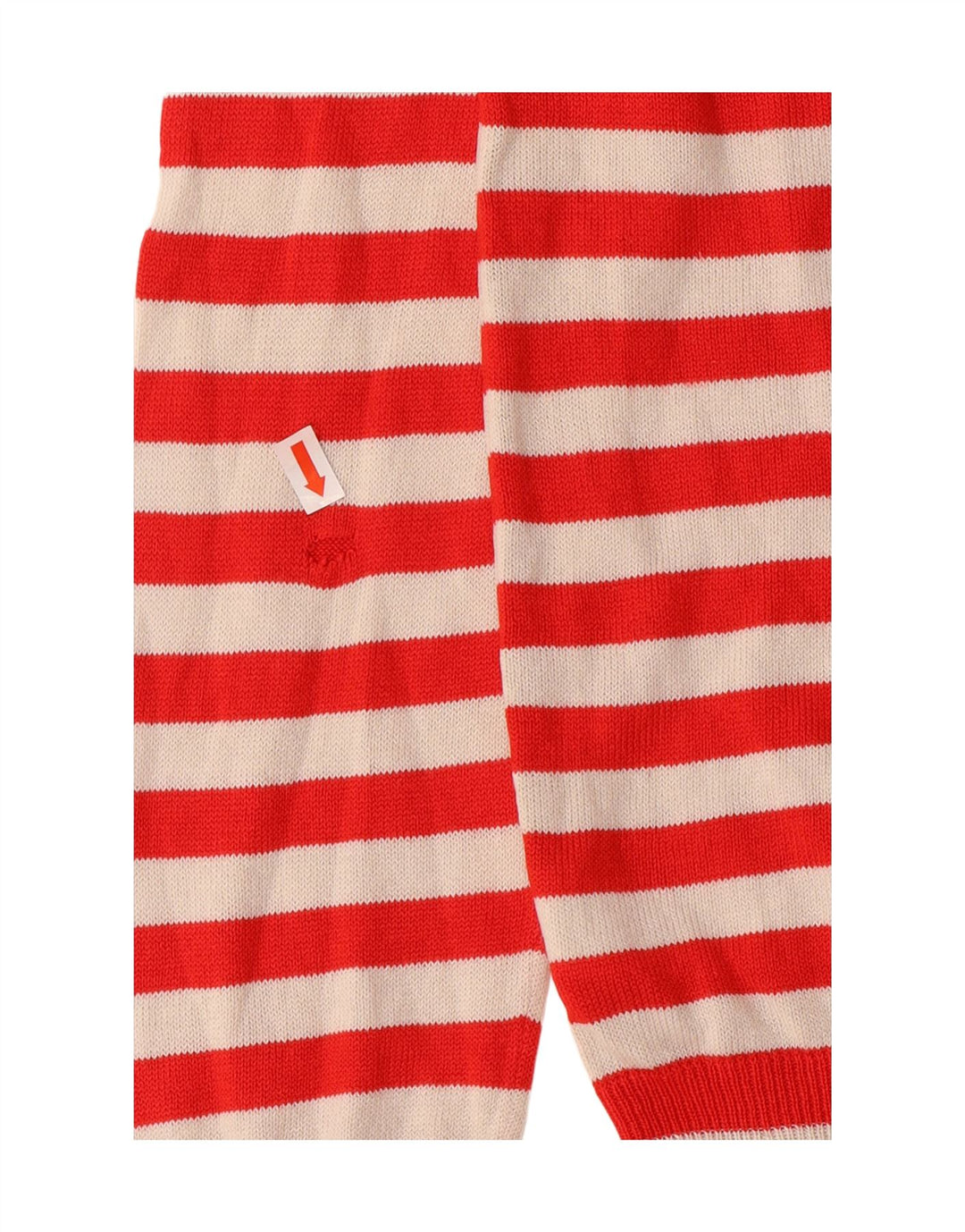 Marks & Spencer Damski sweter z okrągłym dekoltem, UK 14, średnie czerwone paski