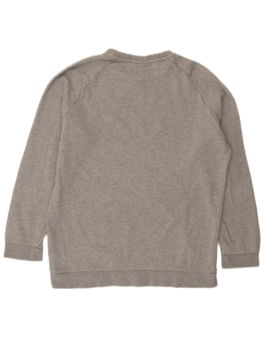 Bluza męska Adidas, duża, szara, nakrapiana bawełna
