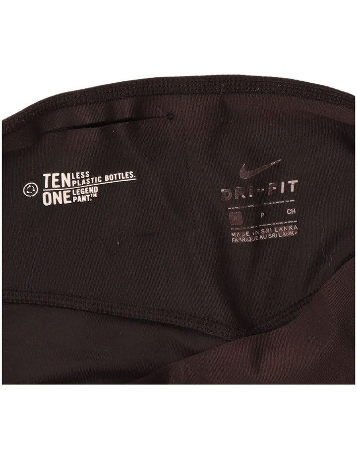 Damskie legginsy Nike Dri Fit UK 10, małe, czarne