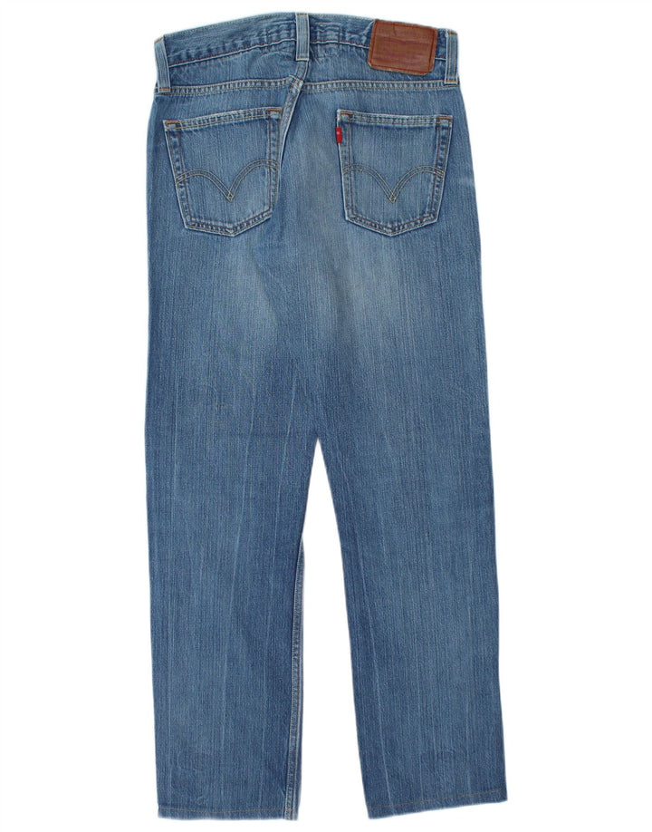 Męskie jeansy Levi's 514 Straight W30 L30 Niebieskie bawełniane