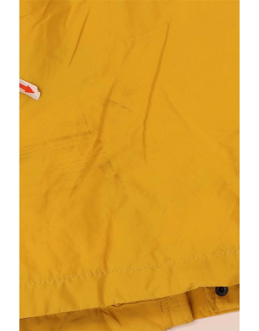 Męska kurtka parka z kapturem Jack & Jones UK 46 3XL Żółty poliester