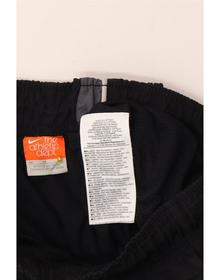 Męskie spodenki kąpielowe Nike, średni czarny poliester