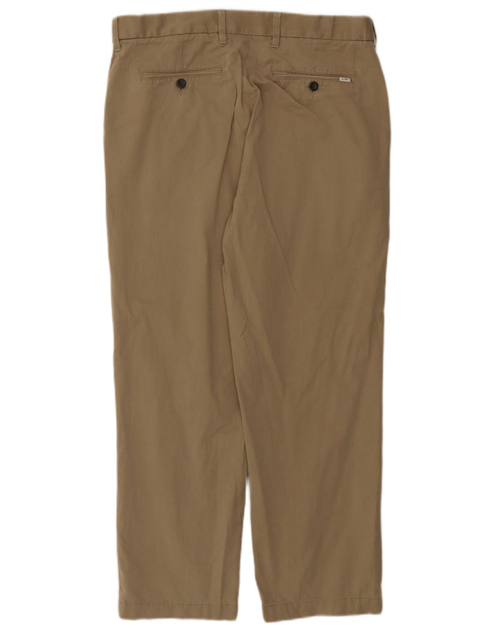 Męskie spodnie typu chino Regular Marks & Spencer W34 L29, bawełna khaki