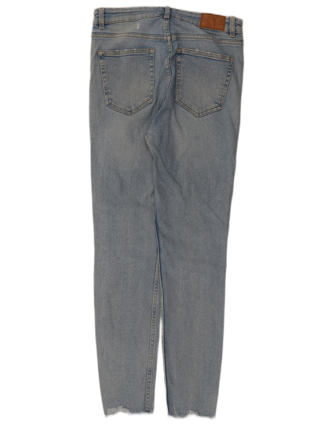 Damskie jeansy rurkowe Zara w trudnej sytuacji EU 40 Medium W30 L27 Niebieskie