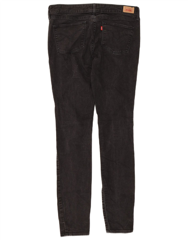Damskie jeansy Levi's Skinny W30 L32 Czarna bawełna