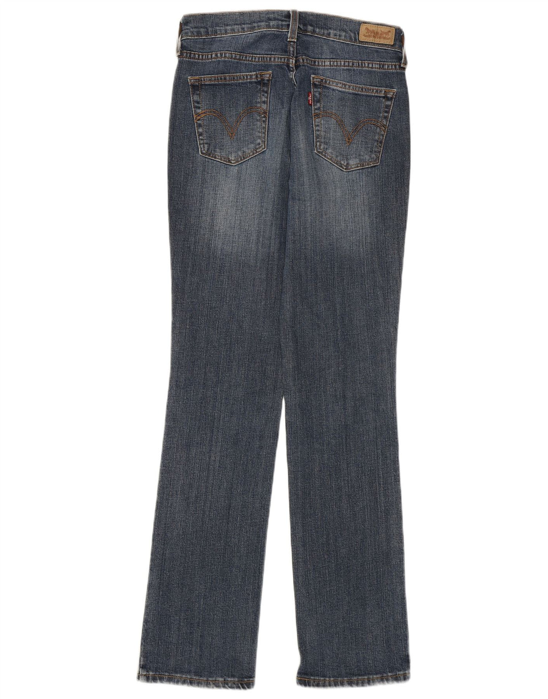 Damskie jeansy LEVI'S 505 Straight US 2 XS W25 L31 Niebieskie bawełniane