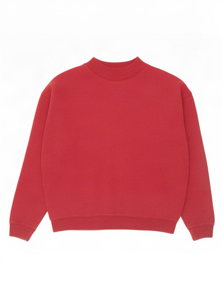 Damska bluza oversize Jack Wills UK 12, średnia czerwona bawełna