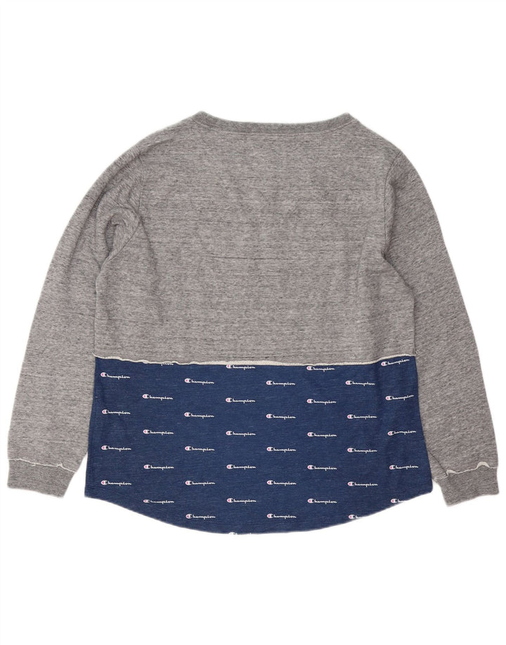 Damska bluza Champion Heritage Bluza UK 18 XL, szary, blok kolorów