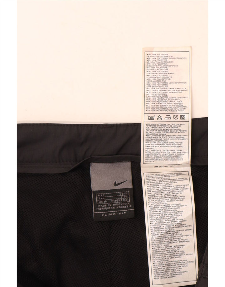 Damskie spodnie dresowe NIKE UK 12, średni czarny poliester