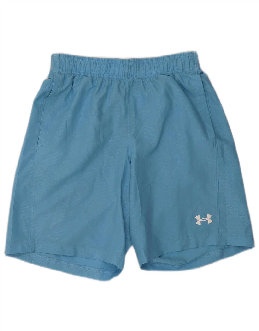 Męskie spodenki sportowe Under Armour z grafiką, mały niebieski geometryczny poliester