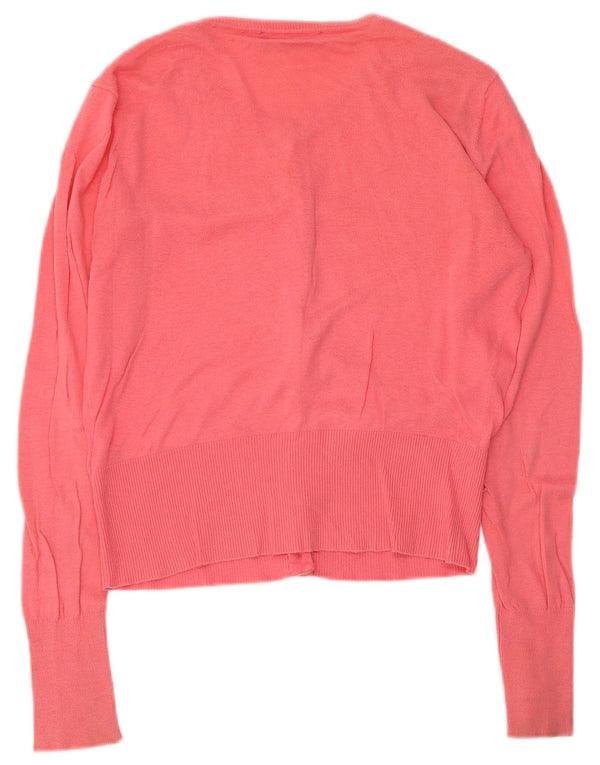 Sweter damski Oasis, UK 10, mały, różowy, bawełniany