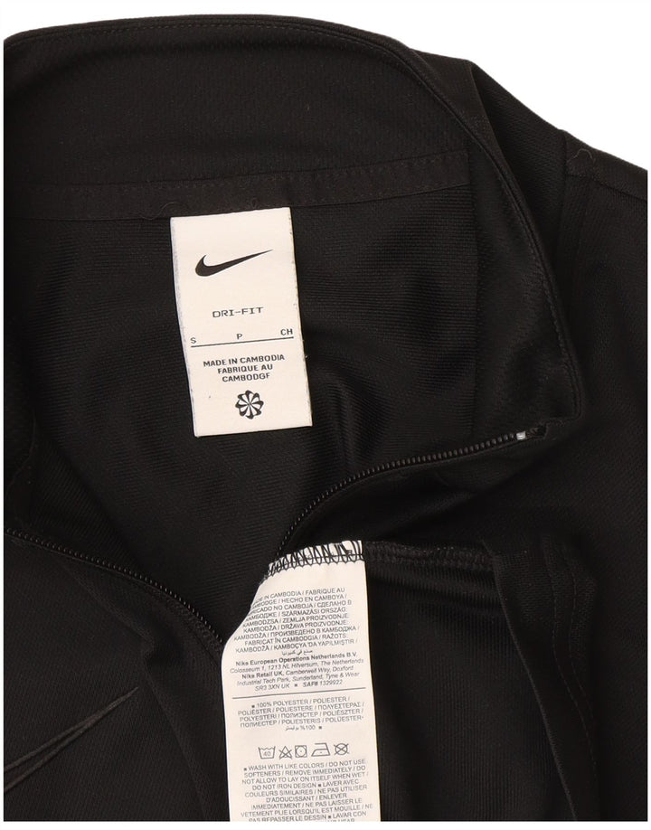 Męska kurtka dresowa Nike Dri Fit, mała, czarna, poliestrowa