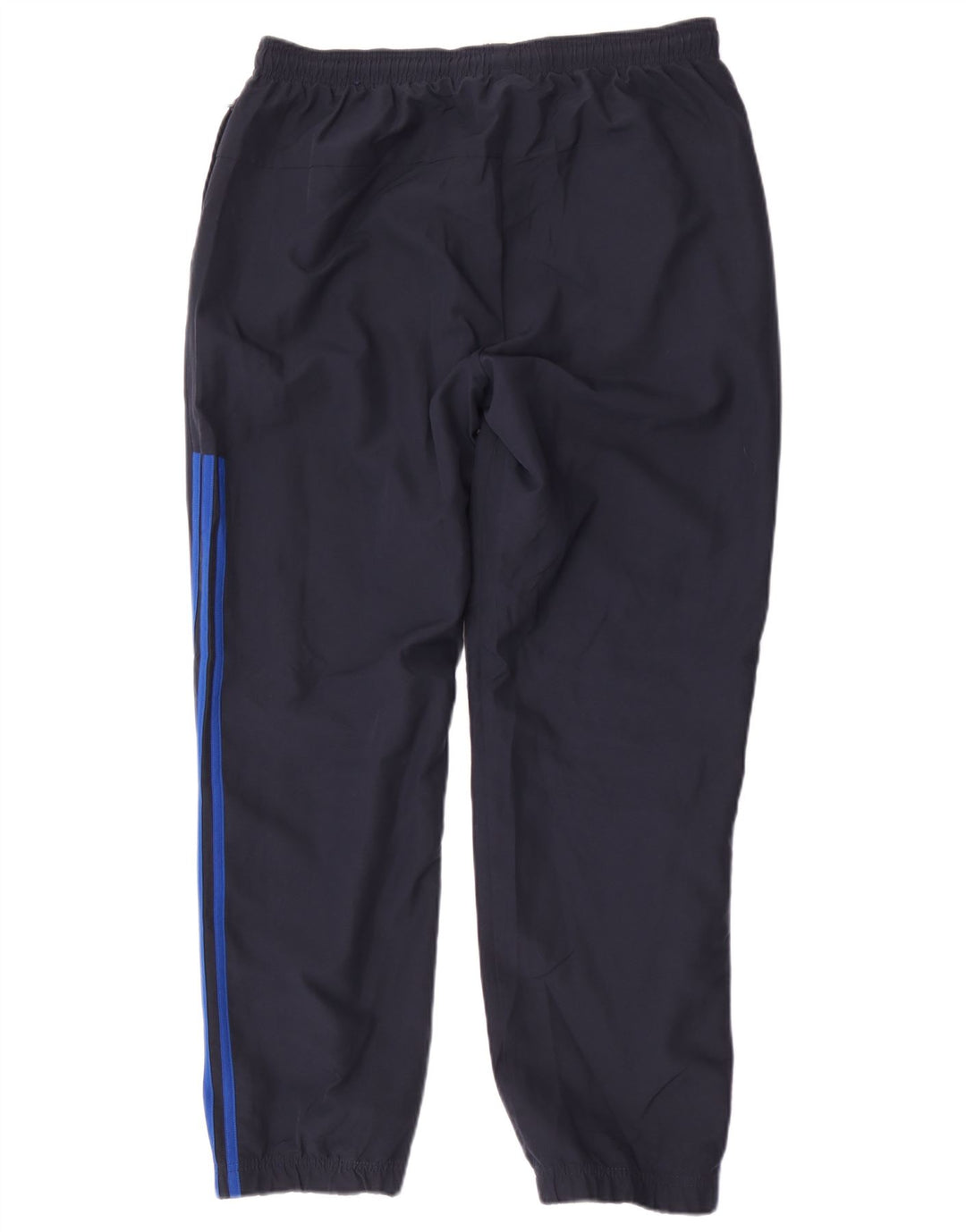 Męskie spodnie dresowe Adidas, duże, granatowe, z poliestru