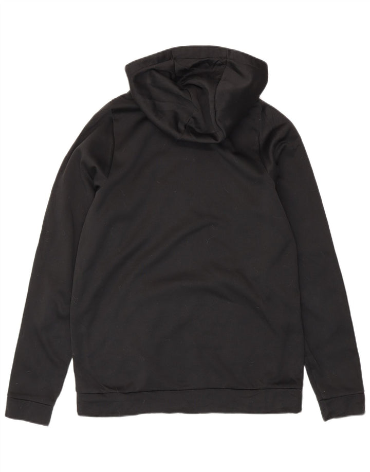 Męski sweter z kapturem Nike Dri Fit Graphic, średni czarny poliester