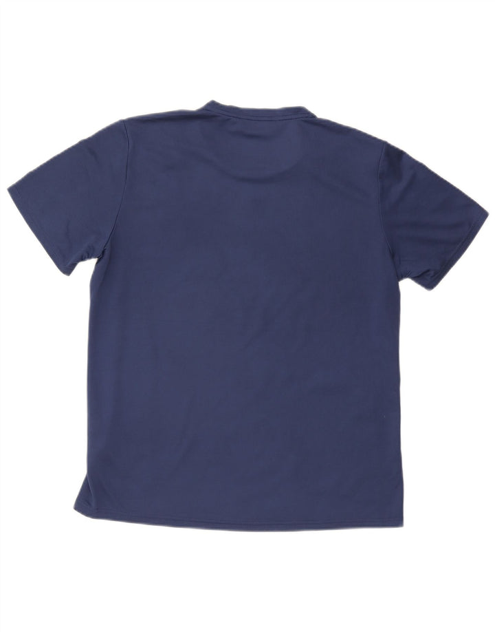 Adidas Męski T-shirt Climacool Top Średni Granatowy Kamuflaż Poliester