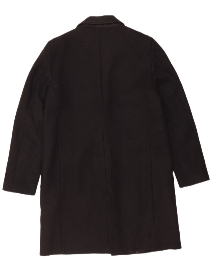 Płaszcz damski Zara UK 18 XL, czarna wełna
