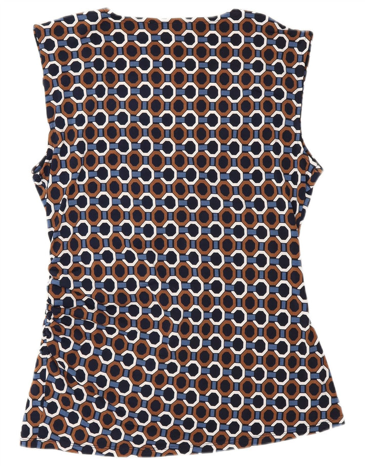 Bluzka damska Michael Kors Top UK 14, duża, wielokolorowa, geometryczna