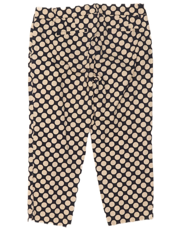 Spodnie damskie J. Crew City Fit Capri US 8 Medium W34 L23 Granatowe