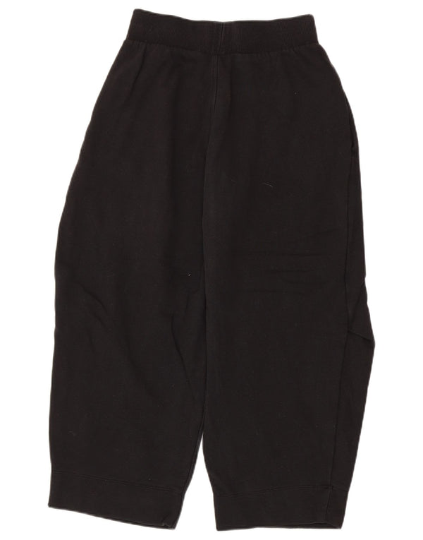 Spodnie dresowe damskie Cos Capri UK 4 XS, czarne, bawełniane