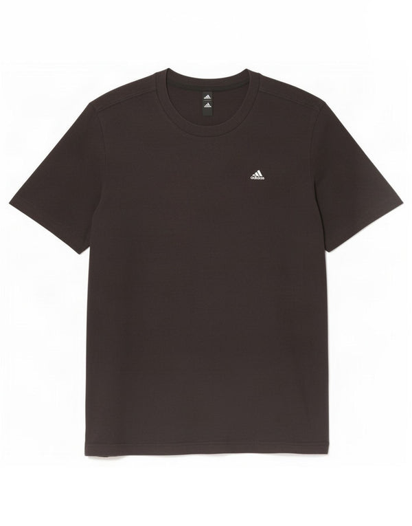 Adidas Męski T-shirt Top Średni Czarny Bawełniany