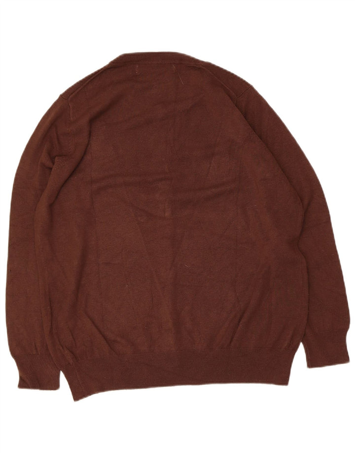 Sweter damski Zara UK 14 Średni brązowy wiskoza