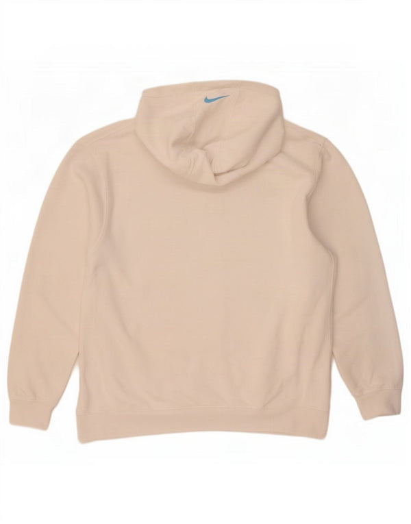 Męska bluza z kapturem Nike Graphic o luźnym kroju 2XL, biała bawełna