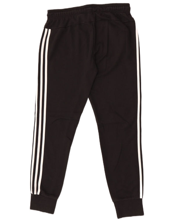 Adidas Womens Tracksuit Trousers Joggers UK 16/18 Large  Black Cotton