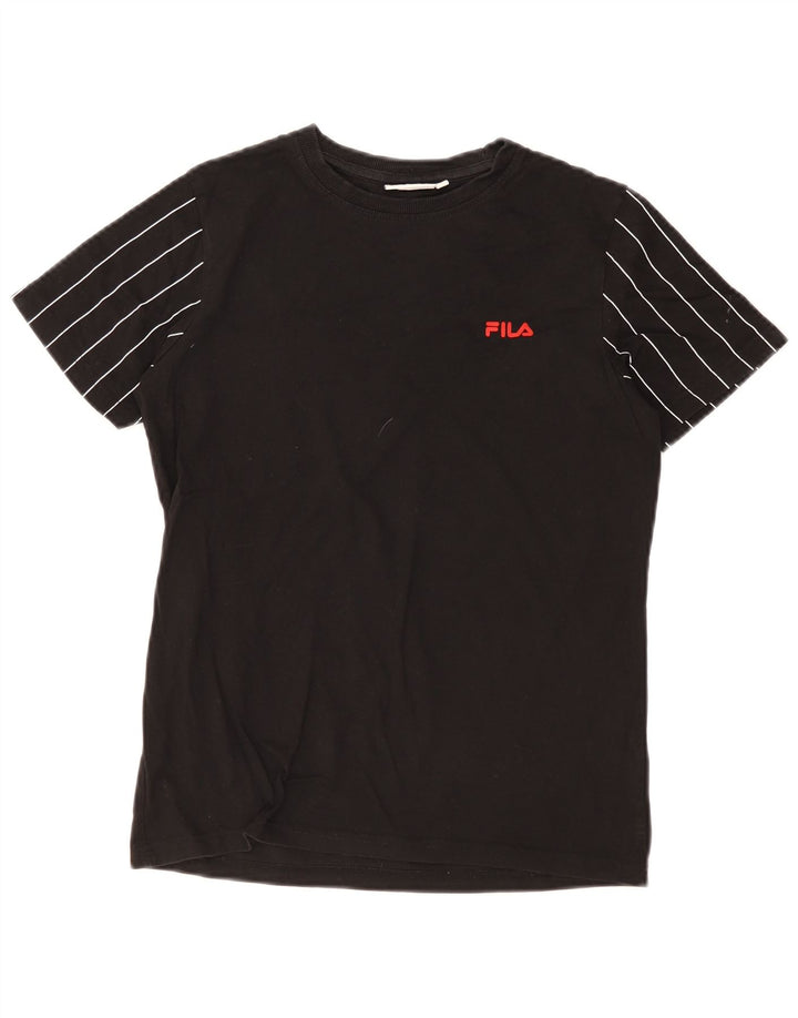 T-shirt chłopięcy Fila Top 13-14 lat w czarne paski